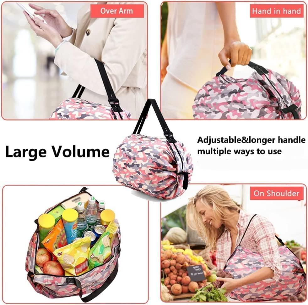 2 Foldable Bags – Unlimited Convenience