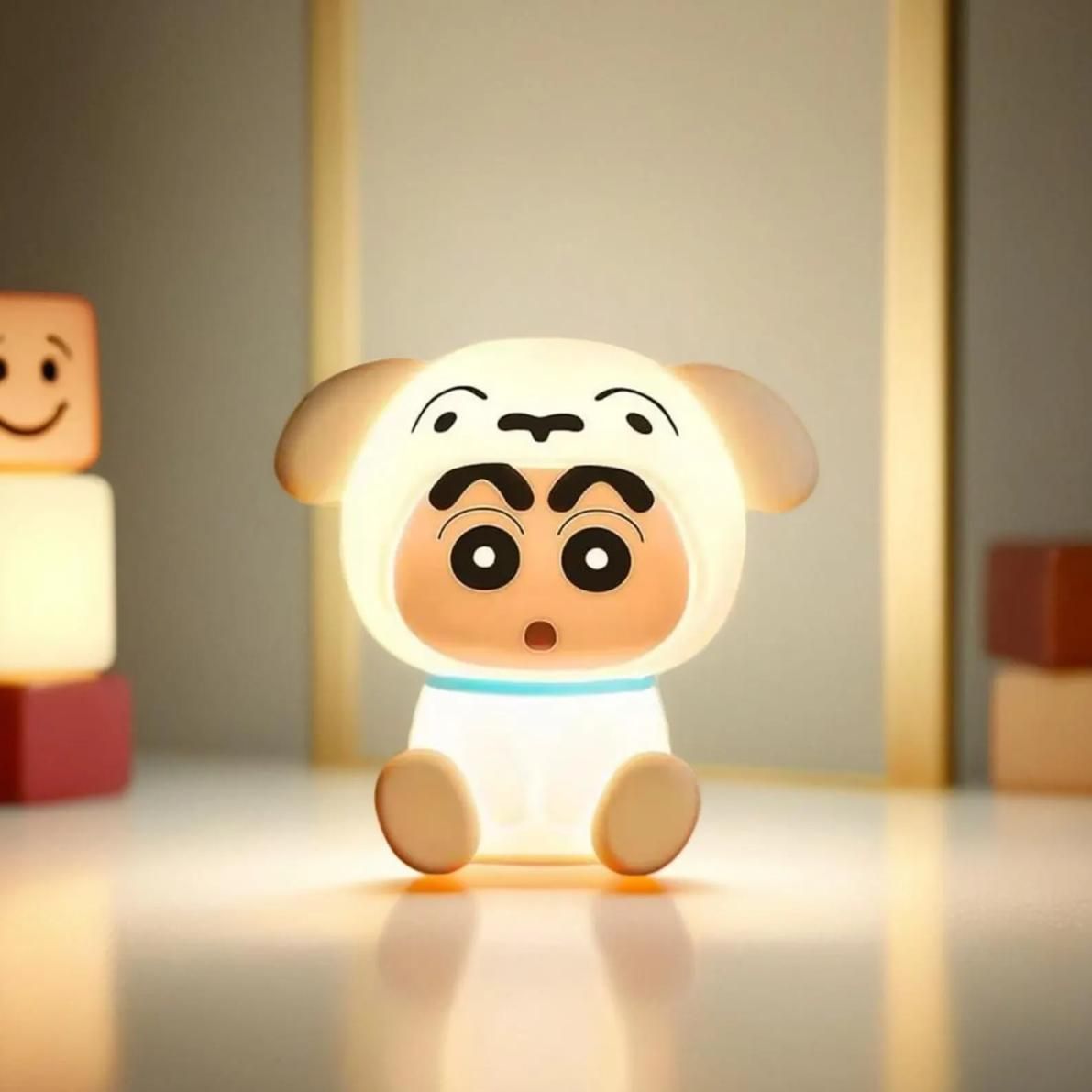 Crayon Shin-chan Shiro LED Night Lightp Lam